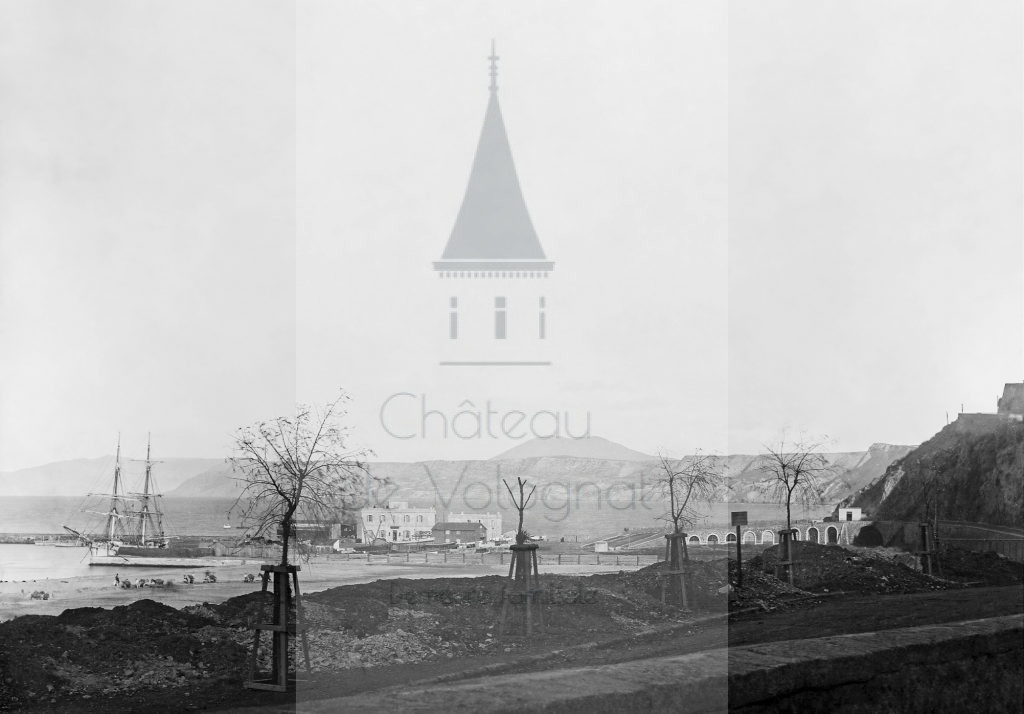 Château de Volognat - Photos - Hubert Vaffier - Oran - Entrée du port - 05/01/1887 - 1002