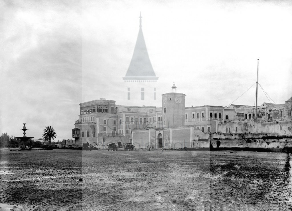 New - Château de Volognat - Photos - Hubert Vaffier - Bardo - Le palais vu de l'extérieur - 1887-04-17 - 1197