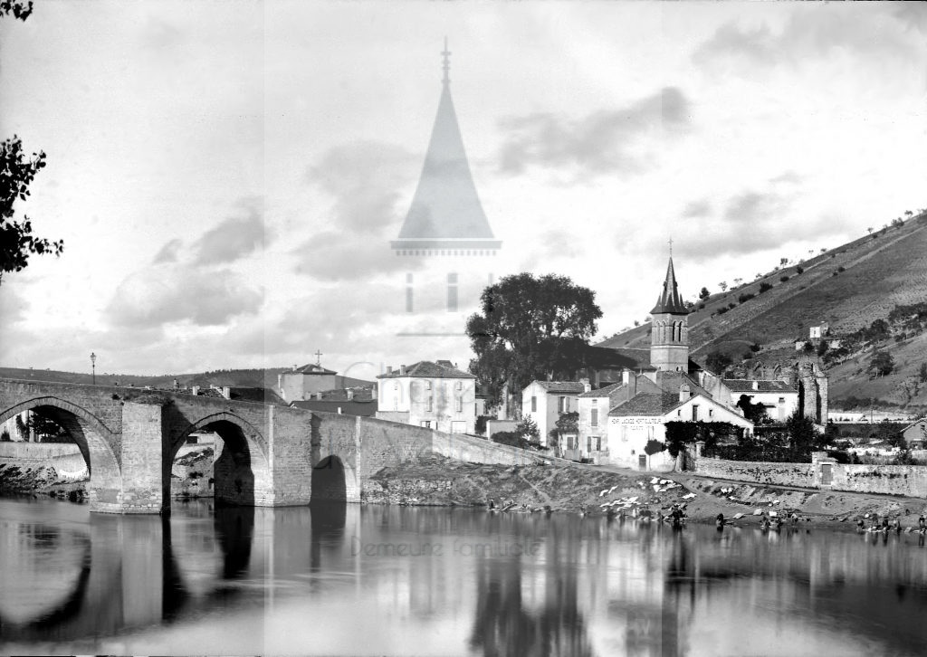 New - Château de Volognat - Photos - Hubert Vaffier - Cahors - Le pont neuf - 1887-10-12 - 1283