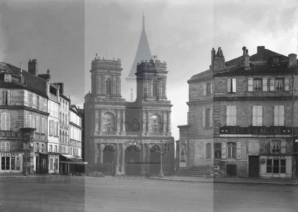 New - Château de Volognat - Photos - Hubert Vaffier - Auch - La cathédrale - 1887-10-14 - 1286