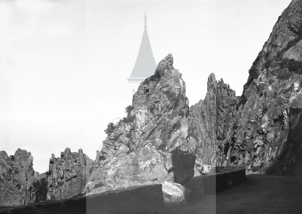 New - Château de Volognat - Photos - Hubert Vaffier - Piana - Calanche, tournant de route - 1888-02-10 - 1366