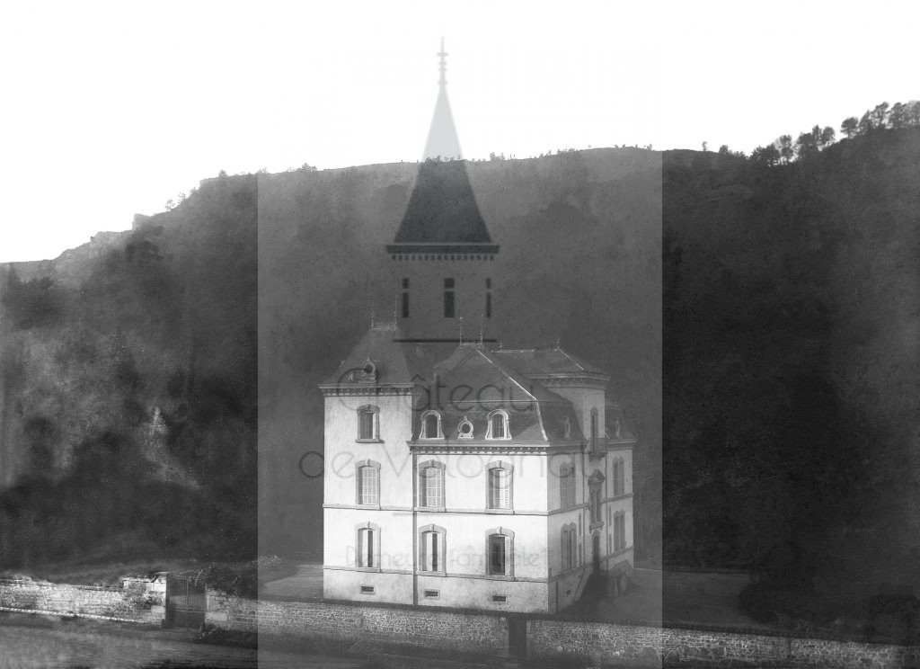 Château de Volognat - Photos - Hubert Vaffier - Saint Rambert en Bugey - Le château de la filature - 08/10/1880 - 141