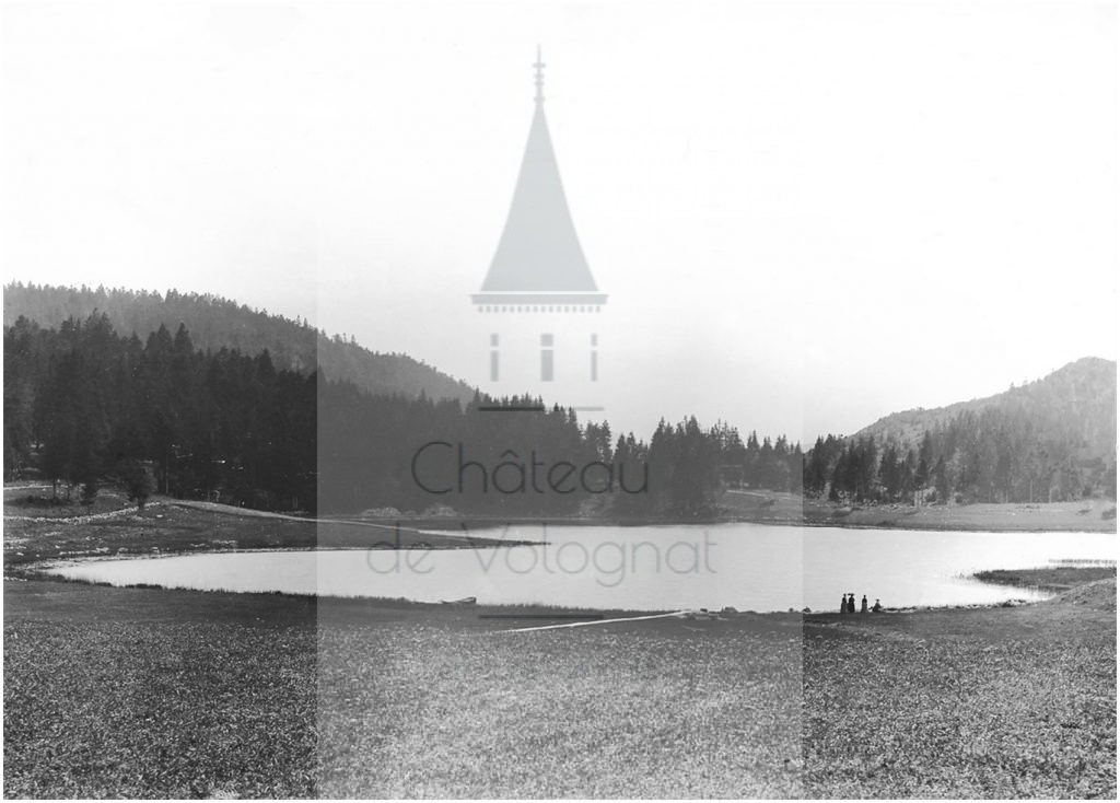 Château de Volognat - Photos - Hubert Vaffier - Lac Genin - Ferme près du lac - 20/08/1888 - 1412