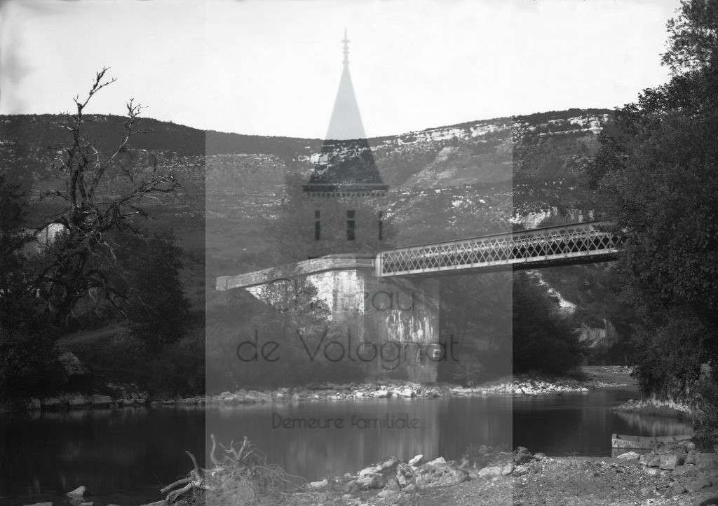 Château de Volognat - Photos - Hubert Vaffier - La Tour de Meix - Pont de la Pyle - 17/09/1888 - 1429
