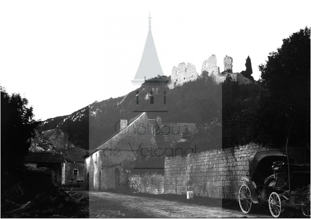 Château de Volognat - Photos - Hubert Vaffier - La Tour de Meix - Les ruines - 17/09/1888 - 1430