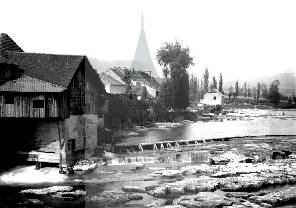 New - Château de Volognat - Photos - Hubert Vaffier - Pont de Poitte - La rivière d'Ain - 1888-09-17 - 1431