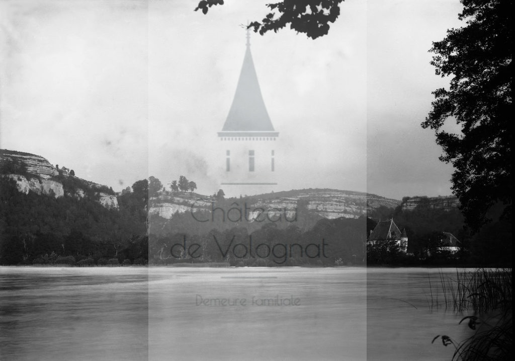 New - Château de Volognat - Photos - Hubert Vaffier - Lac de Chalain - Le château - 1888-09-17 - 1432