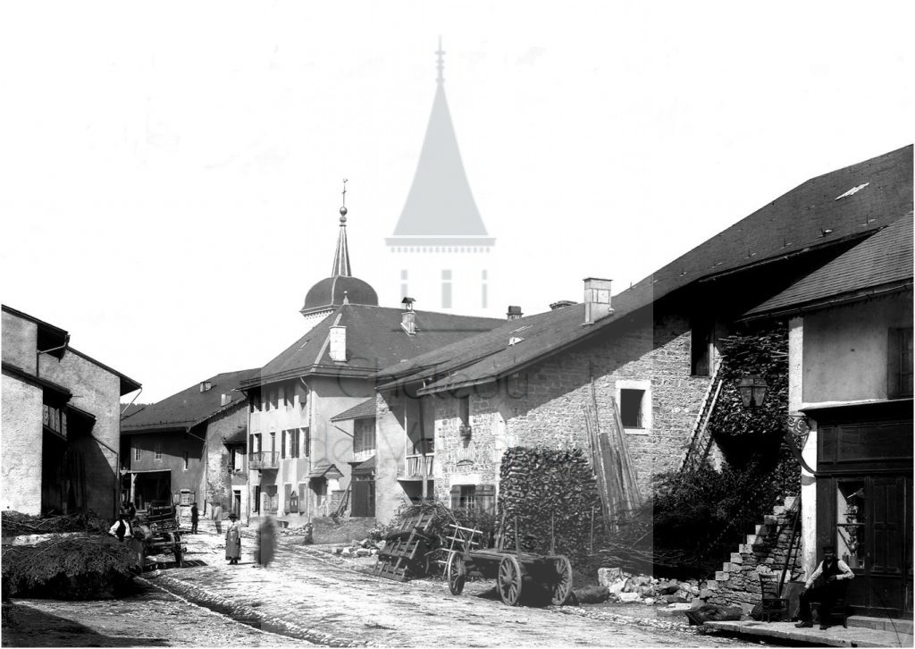 Château de Volognat - Photos - Hubert Vaffier - Brenod - Grande rue - 07/08/1889 - 1455