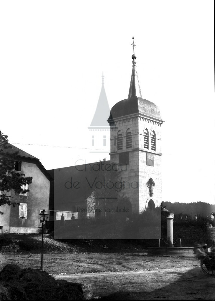 New - Château de Volognat - Photos - Hubert Vaffier - Brenod - L'église - 1889-08-07 - 1456