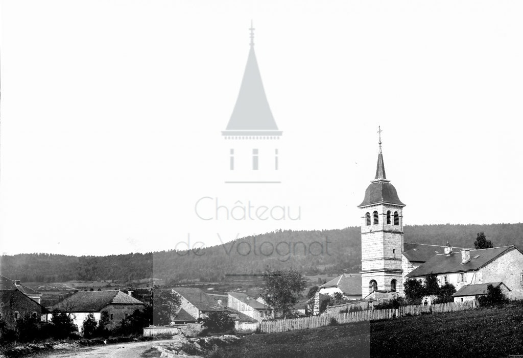 Château de Volognat - Photos - Hubert Vaffier - Champdor - L'église - 07/08/1889 - 1459