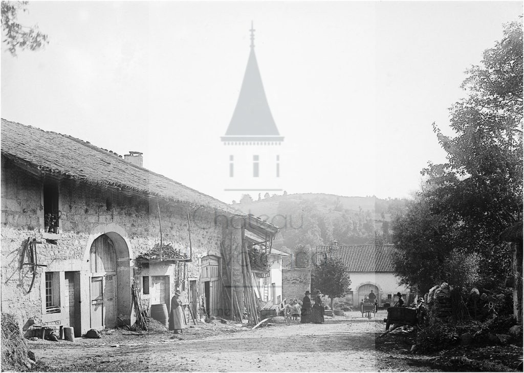 Château de Volognat - Photos - Hubert Vaffier - Peyriat - Grande rue - 24/09/1889 - 1488