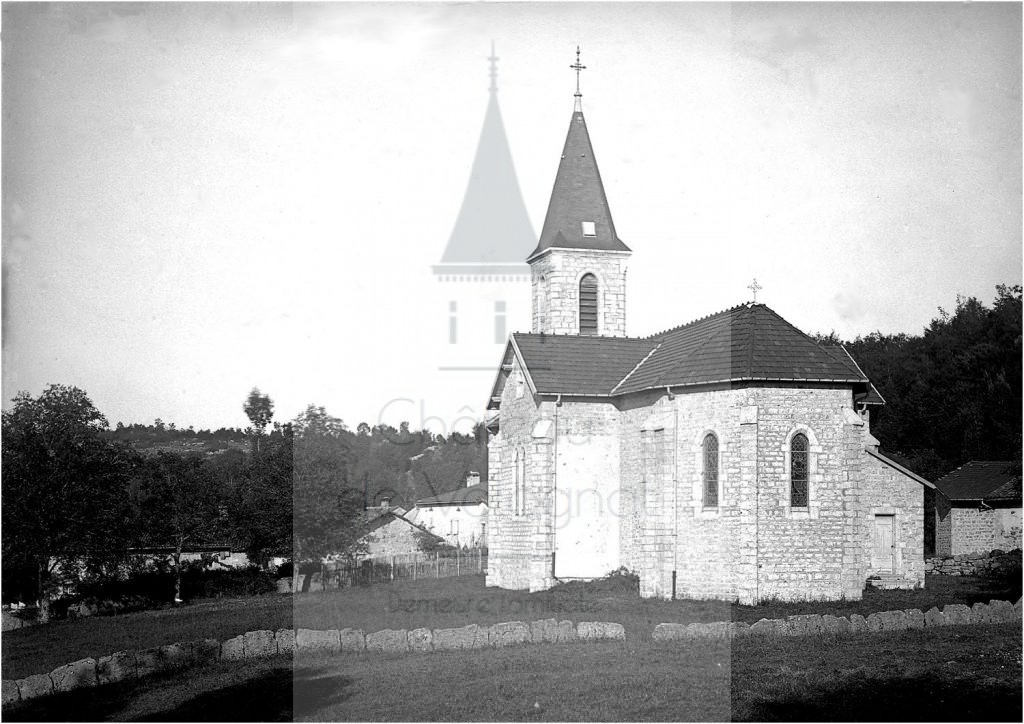 Château de Volognat - Photos - Hubert Vaffier - Ceignes - L'église - 24/09/1889 - 1489