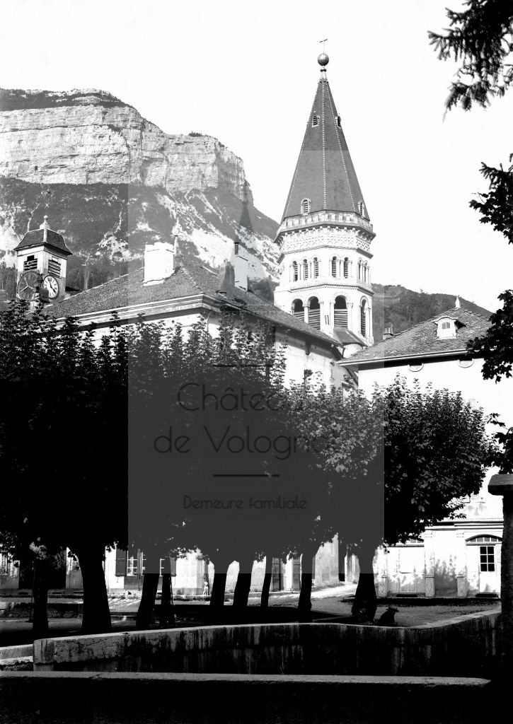 New - Château de Volognat - Photos - Hubert Vaffier - Nantua - Le clocher - 18891024 - 1497