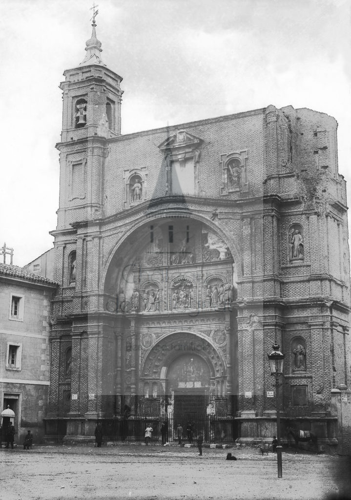 Château de Volognat - Photos - Hubert Vaffier - Saragosse - Façade de Sta Maria Grazia - 20/03/1889 - 1517