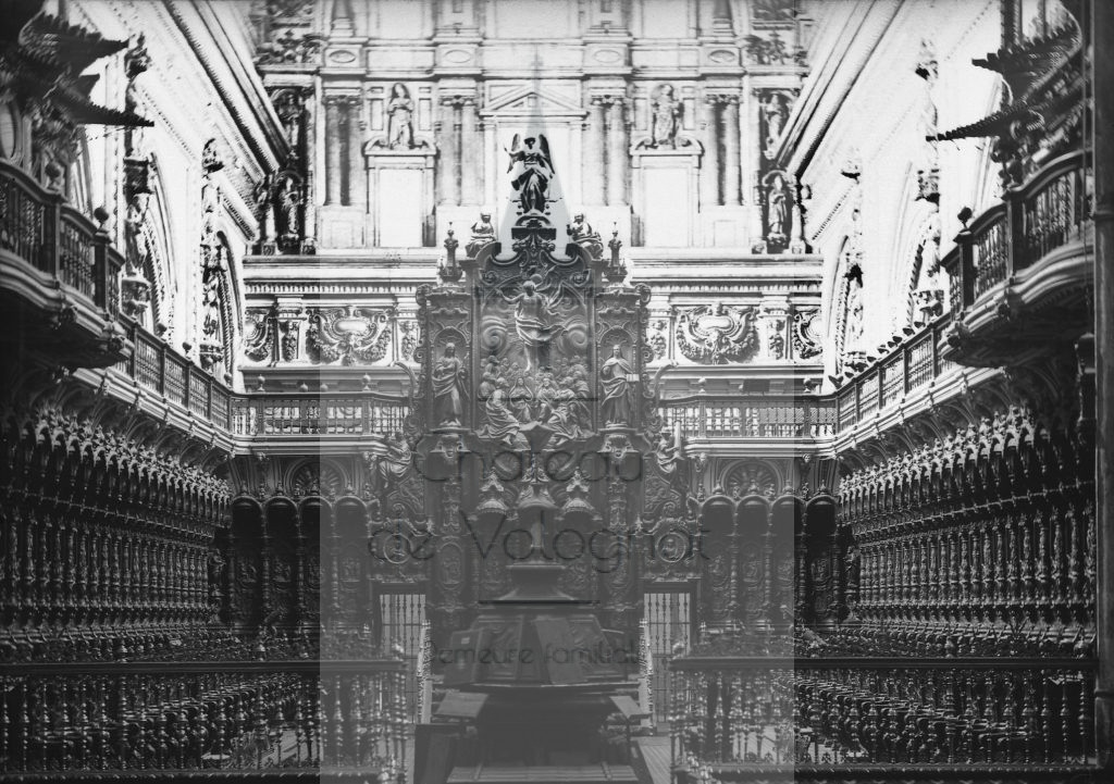 New - Château de Volognat - Photos - Hubert Vaffier - Cordoue - Les stalles du chœur - 1889-04-06 - 1577
