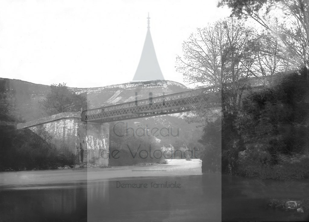 New - Château de Volognat - Photos - Hubert Vaffier - La Tour de Meix - Le pont de la Pyle - 1880-10-17 - 159
