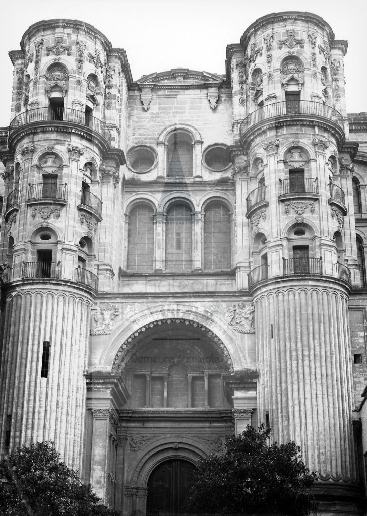 New - Château de Volognat - Photos - Hubert Vaffier - Malaga - Porte nord de la cathédrale - 1889-04-15 - 1625
