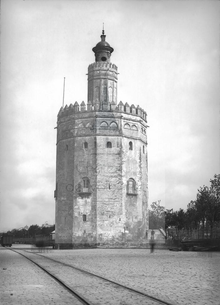 New - Château de Volognat - Photos - Hubert Vaffier - Seville - La tour de l'Or - 1889-04-24 - 1644