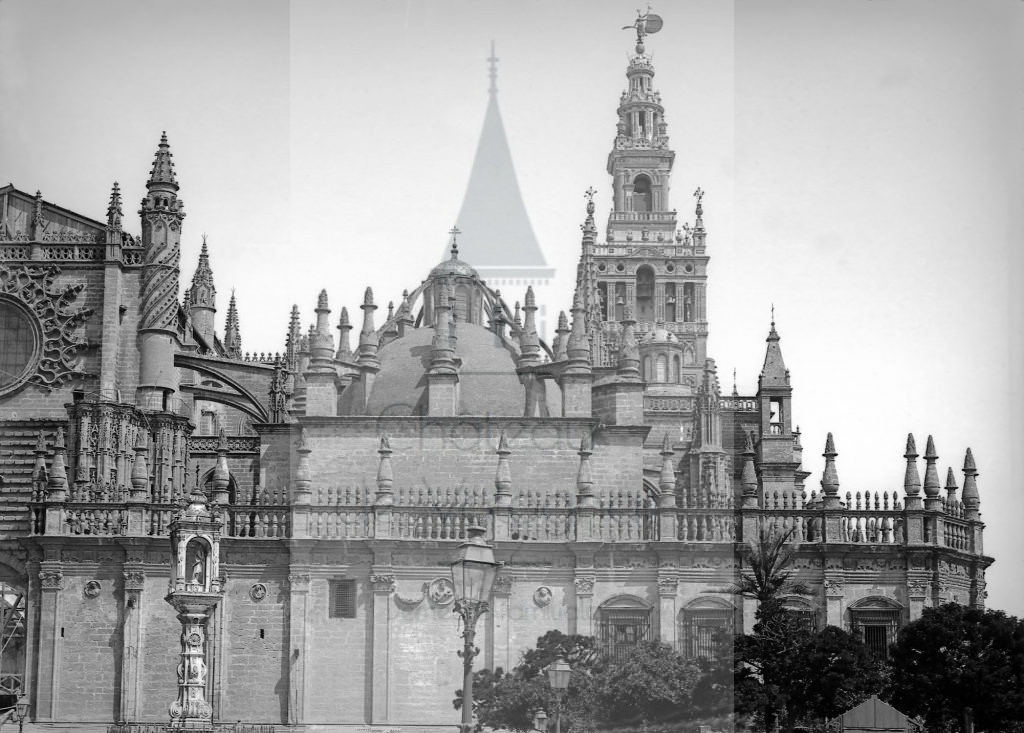 New - Château de Volognat - Photos - Hubert Vaffier - Seville - La cathédrale et Géralda - 1889-04-24 - 1648