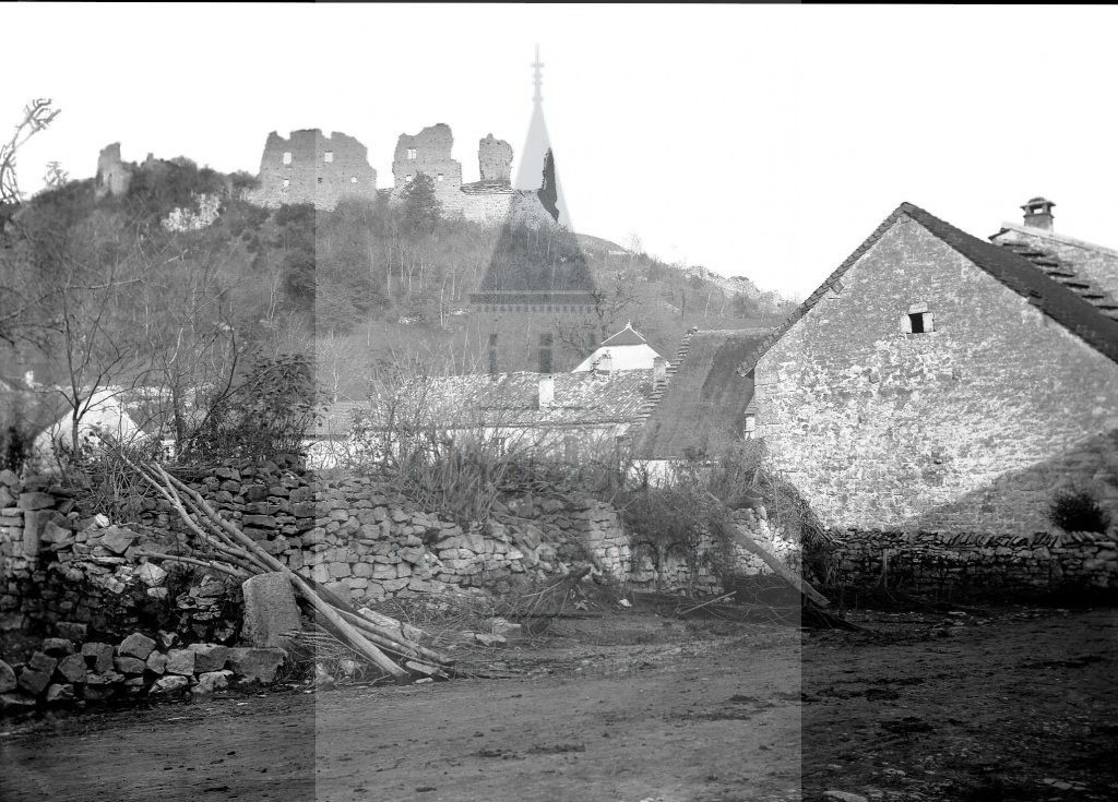 New - Château de Volognat - Photos - Hubert Vaffier - La Tour de Meix - Les ruines - 1880-10-28 - 165