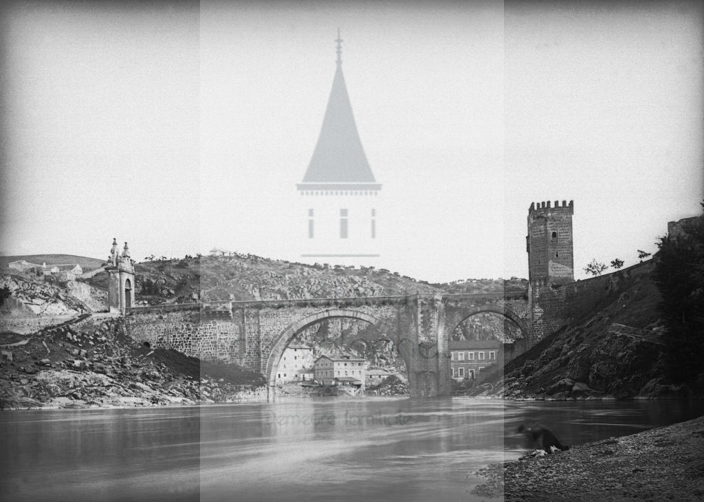 New - Château de Volognat - Photos - Hubert Vaffier - Tolède - Pont d'Alcantara - 1889-05-20 - 1721