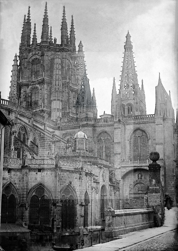 Château de Volognat - Photos - Hubert Vaffier - Burgos - La cathédrale vue du coté nord - 27/05/1889 - 1748