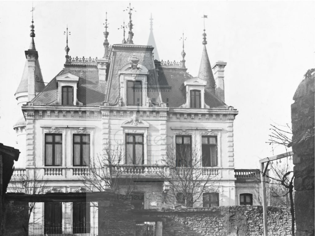 Château de Volognat - Photos - Hubert Vaffier - Cuisery - Maison de Madame Palanchon - 14/11/1889 - 1751