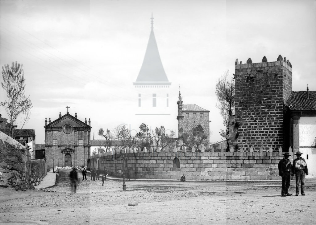 New - Château de Volognat - Photos - Hubert Vaffier - Braga - Vielle tour près du séminaire - 1890-04-21 - 1866