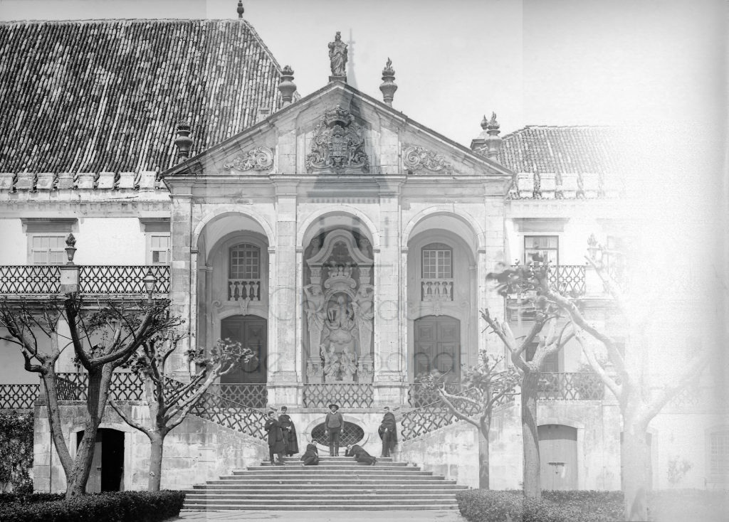 New - Château de Volognat - Photos - Hubert Vaffier - Coimbra - Grand escalier de l'université - 1890-04-24 - 1878