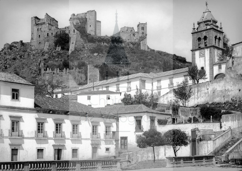 Château de Volognat - Photos - Hubert Vaffier - Leiria - Vue prise depuis la cathédrale - 27/04/1890 - 1901