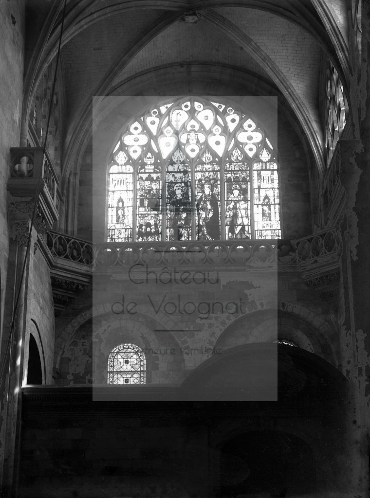 New - Château de Volognat - Photos - Hubert Vaffier - Evreux - Rosace dans l'église Saint Taurin - 1891-05-13 - 2006