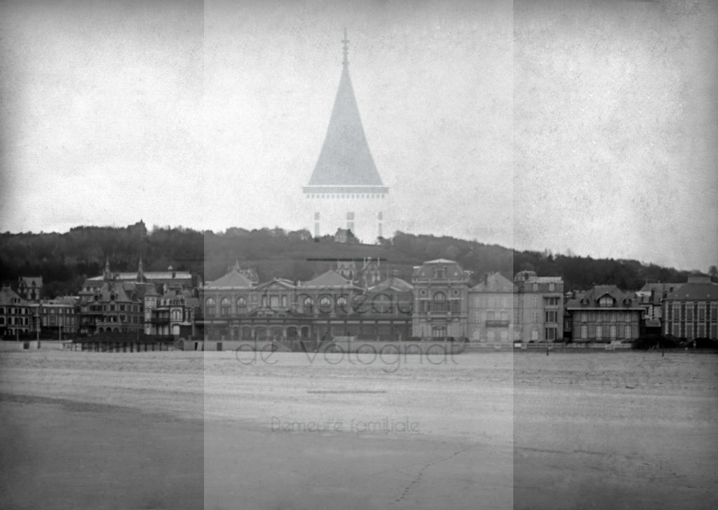 New - Château de Volognat - Photos - Hubert Vaffier - Trouville - Le casino vue de la jetée - 1891-05-16 - 2026