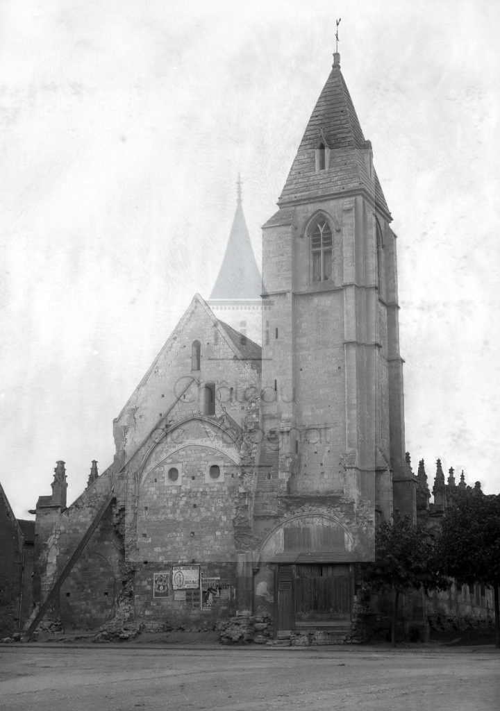 New - Château de Volognat - Photos - Hubert Vaffier - Caen - Vieille église St Gilles - 1891-05-18 - 2029