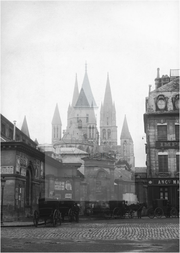 New - Château de Volognat - Photos - Hubert Vaffier - Caen - Abside de St Etienne - 1891-05-18 - 2035