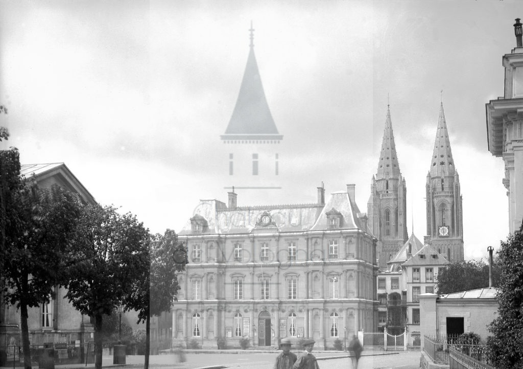 New - Château de Volognat - Photos - Hubert Vaffier - St Lo - Hotel de ville - 1891-05-25 - 2072
