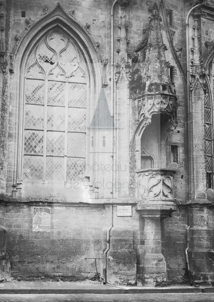New - Château de Volognat - Photos - Hubert Vaffier - St Lo - Chaire coté nord de la cathédrale - 1891-05-26 - 2073
