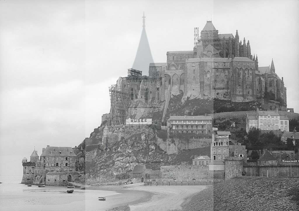 New - Château de Volognat - Photos - Hubert Vaffier - Mont Saint Michel - Partie de la vue générale - 1891-05-28 - 2087