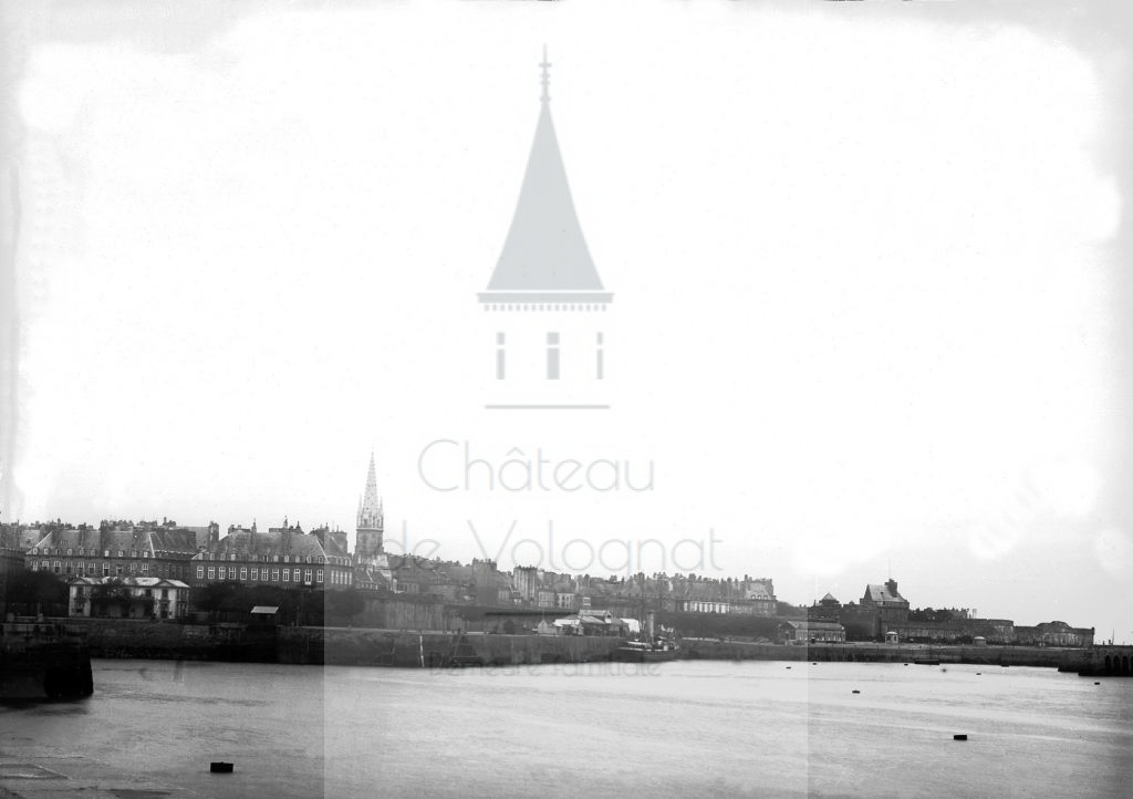 Château de Volognat - Photos - Hubert Vaffier - Saint Malo - St Malo vu de St Servan - 01/06/1891 - 2109