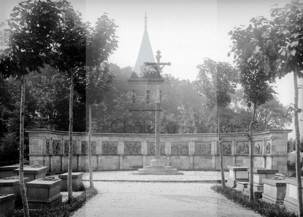 New - Château de Volognat - Photos - Hubert Vaffier - St Pol de Léon - La croix du cimetière - 1891-06-12 - 2155