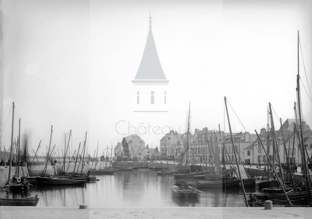 New - Château de Volognat - Photos - Hubert Vaffier - Concarneau - Le grand port - 1891-06-17 - 2194