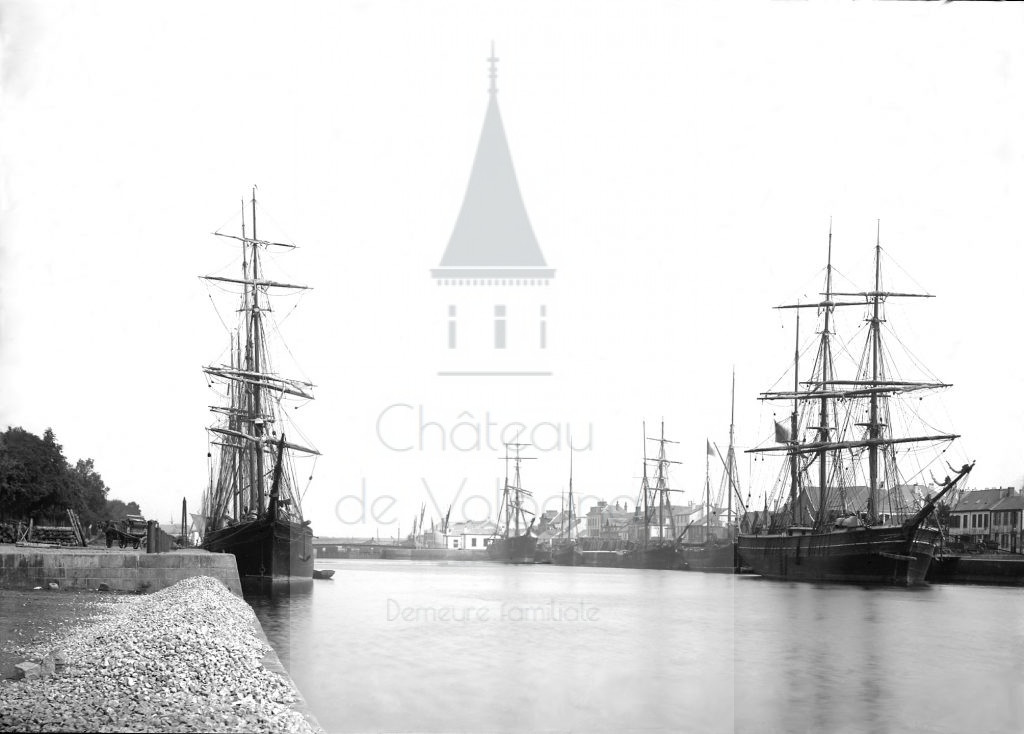Château de Volognat - Photos - Hubert Vaffier - Lorient - Port à flot - 18/06/1891 - 2198