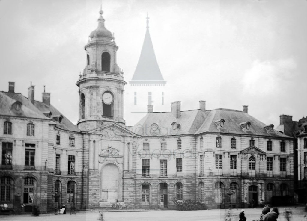 Château de Volognat - Photos - Hubert Vaffier - Rennes - Hotel de ville - 23/06/1891 - 2231