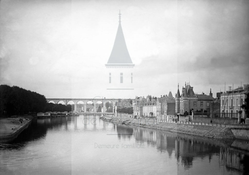 Château de Volognat - Photos - Hubert Vaffier - Laval - Le viaduc - 25/06/1891 - 2237