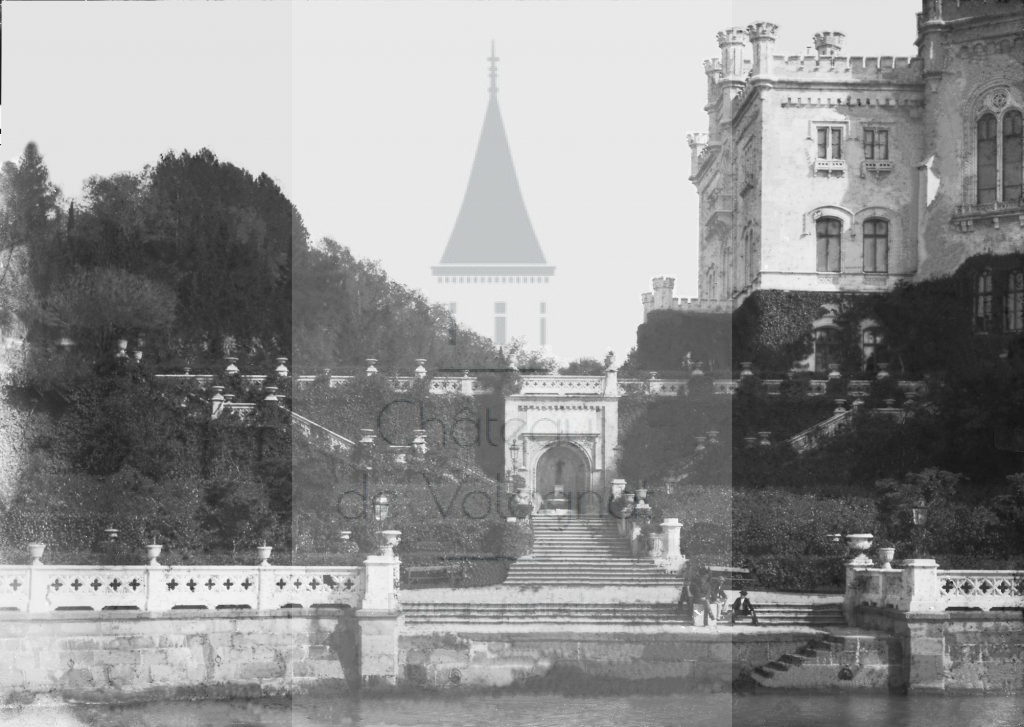 New - Château de Volognat - Photos - Hubert Vaffier - Miramar - Les terrasses - 1892-04-18 - 2320