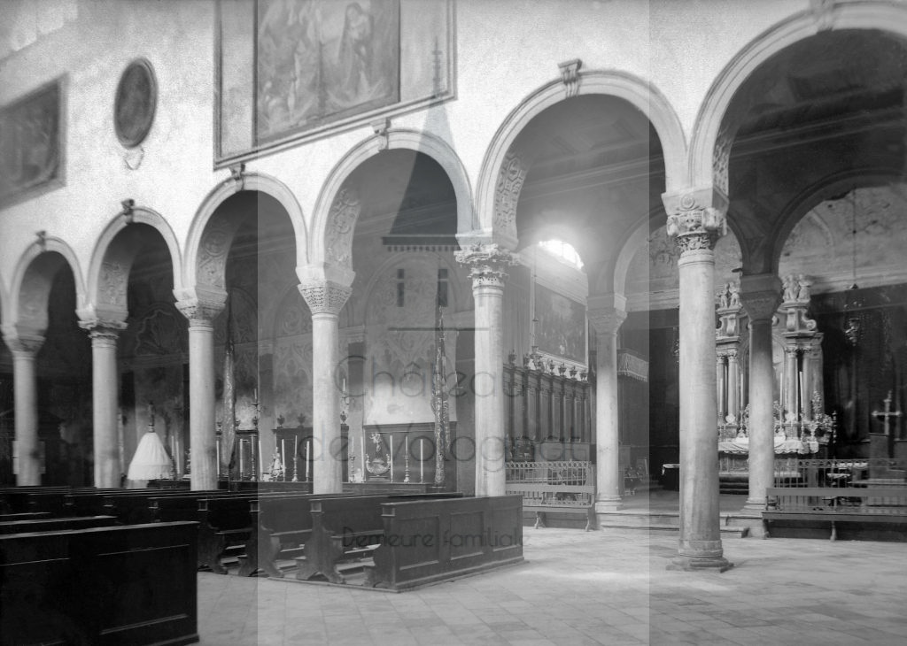 Château de Volognat - Photos - Hubert Vaffier - Parenso - Intérieur de l'église - 21/04/1892 - 2327