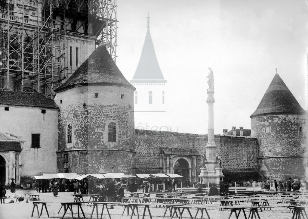 New - Château de Volognat - Photos - Hubert Vaffier - Agram (Zagreb) - Tours et entrée de la cathédrale - 1892-04-29 - 2348