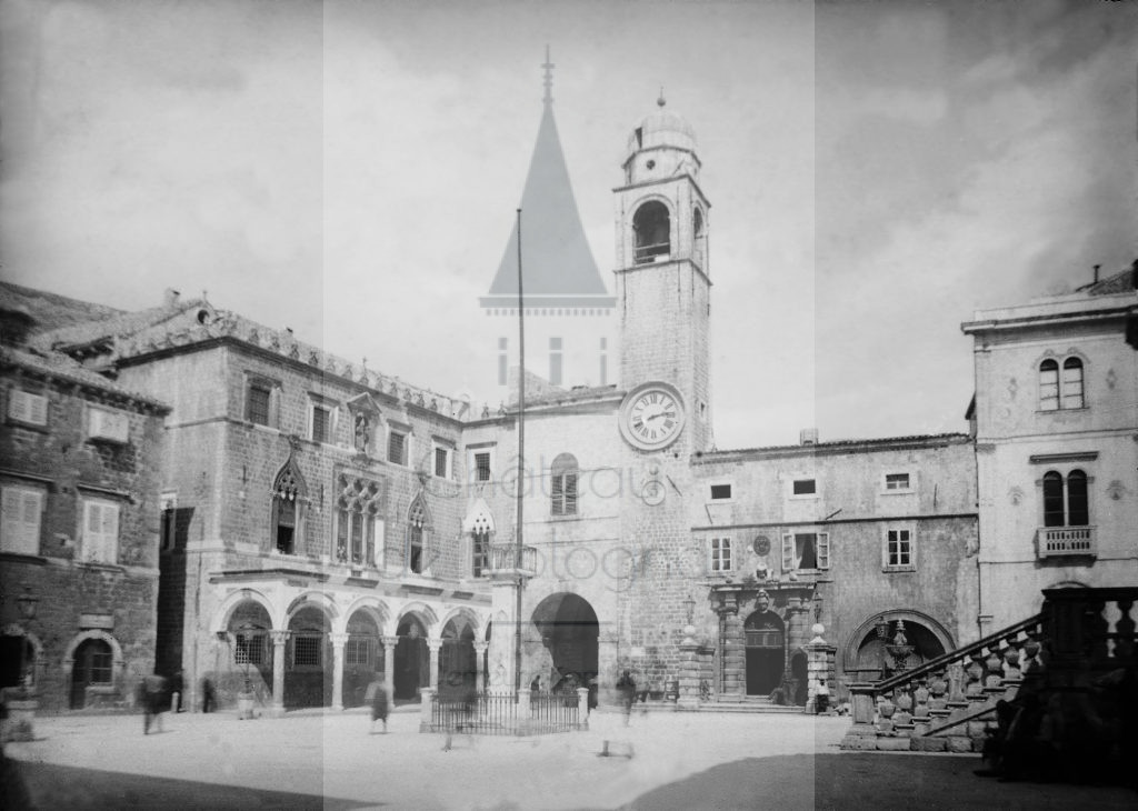 New - Château de Volognat - Photos - Hubert Vaffier - Raguse - La loggia et le campanille - 1892-05-21 - 2454