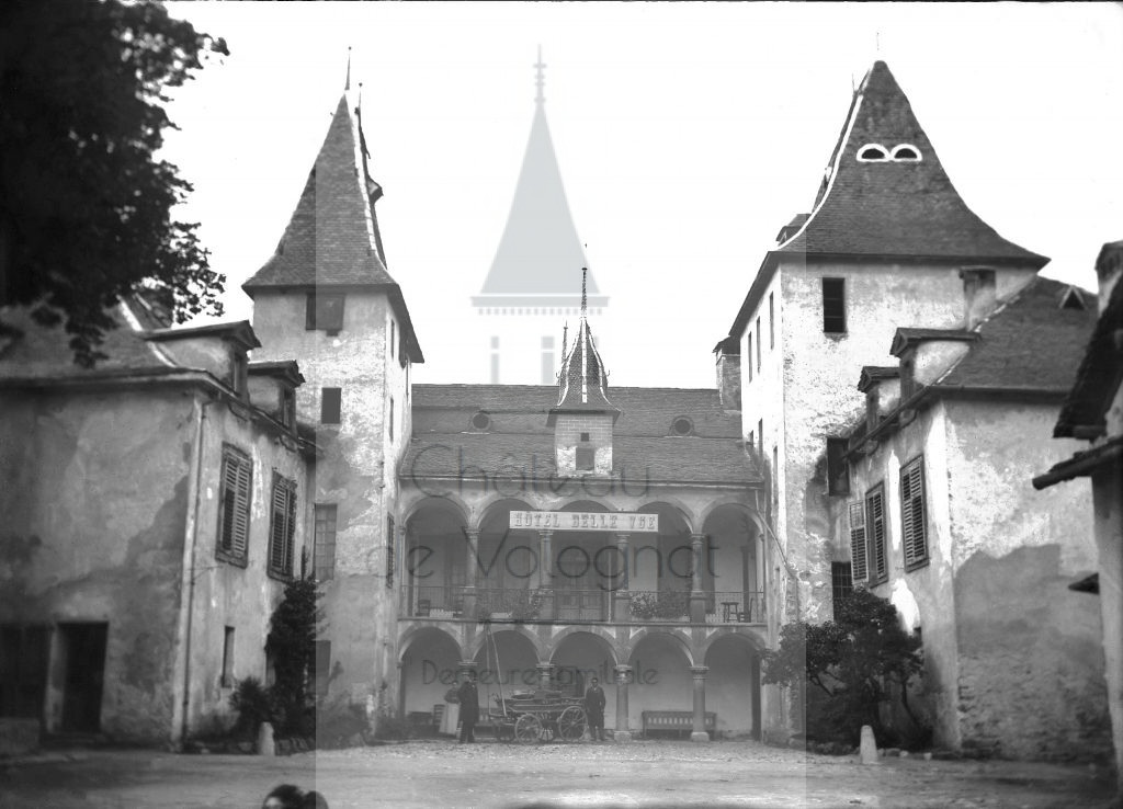 Château de Volognat - Photos - Hubert Vaffier - Siere - Hotel Bellevue Sierre - 29/07/1882 - 255