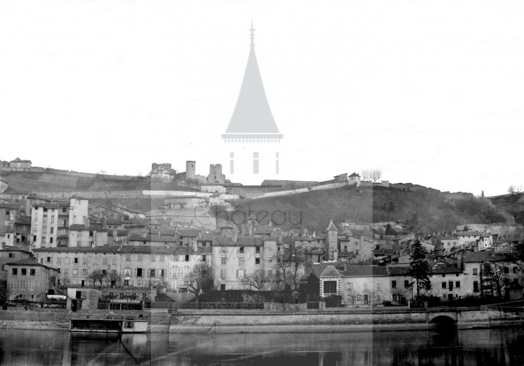 Château de Volognat - Photos - Hubert Vaffier - Trevoux - La ville - 16/03/1893 - 2734