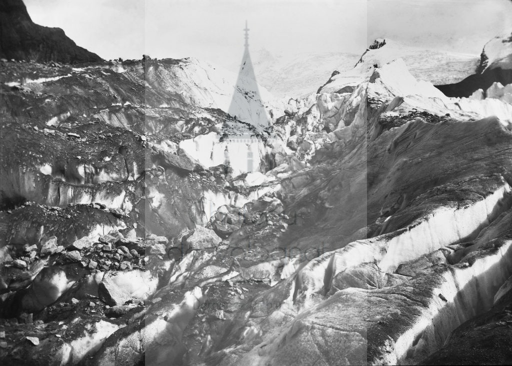 New - Château de Volognat - Photos - Hubert Vaffier - Le Valais Suisse - Crevasse au glacier Gorner - 1882-08-02 - 275